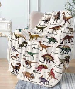 Manta de Dinosaurios de Regalo Súper Suave y Ligera de