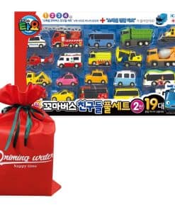 Set de 19 piezas de juguetes de autos Tayo Little Bus