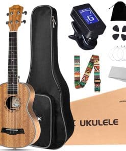 Ukulele AODSK para Kit de Inicio, Ukelele Tenor de Caoba