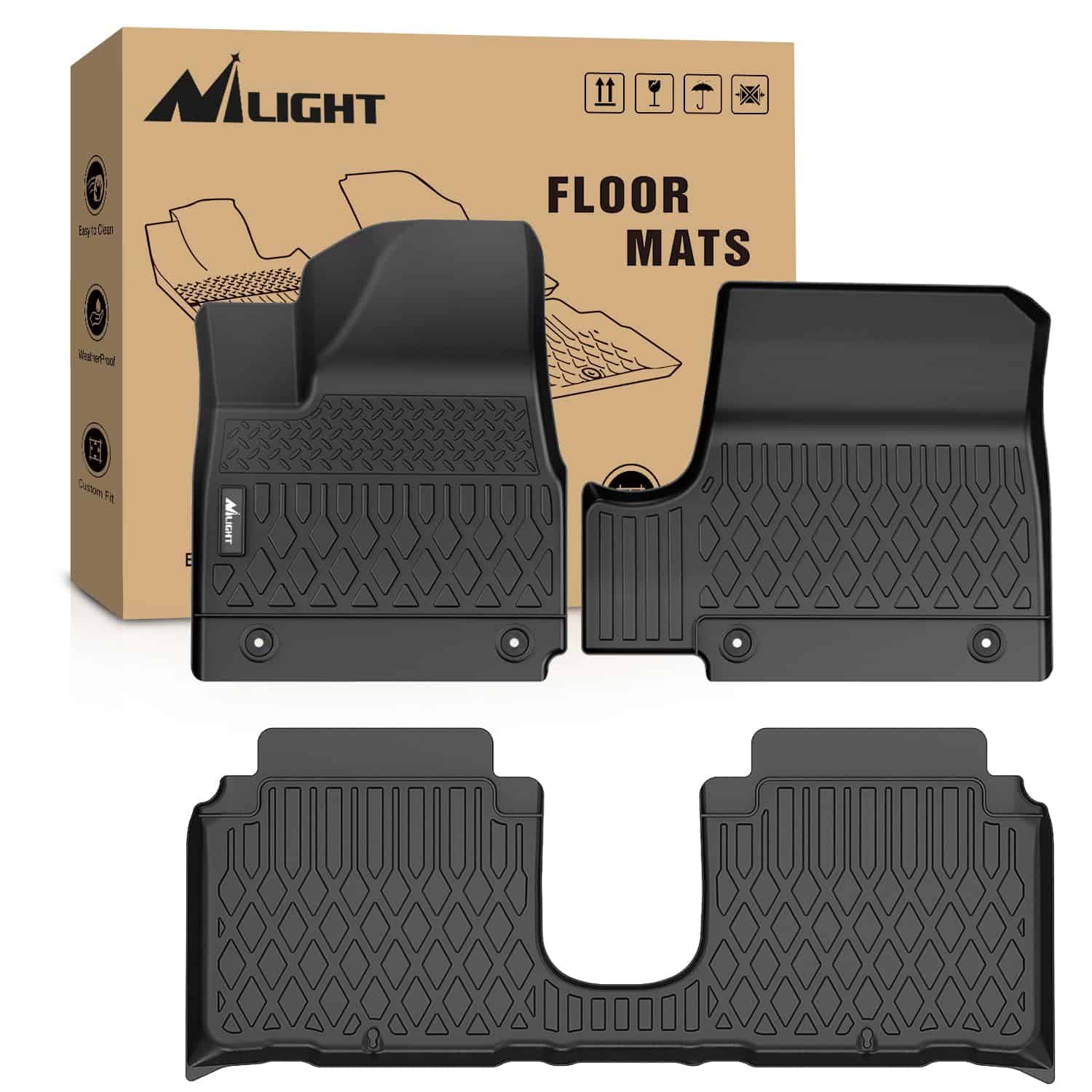 Tapetes de piso Nilight para Hyundai IONIQ 5 SE Standard
