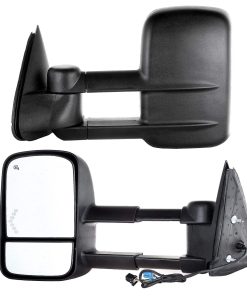 Espejos de Remolque SCITOO Compatible con Chevrolet y GMC
