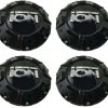 4PCS Tapacubos para Centro de Rueda Ion Alloy 187 Bolt On