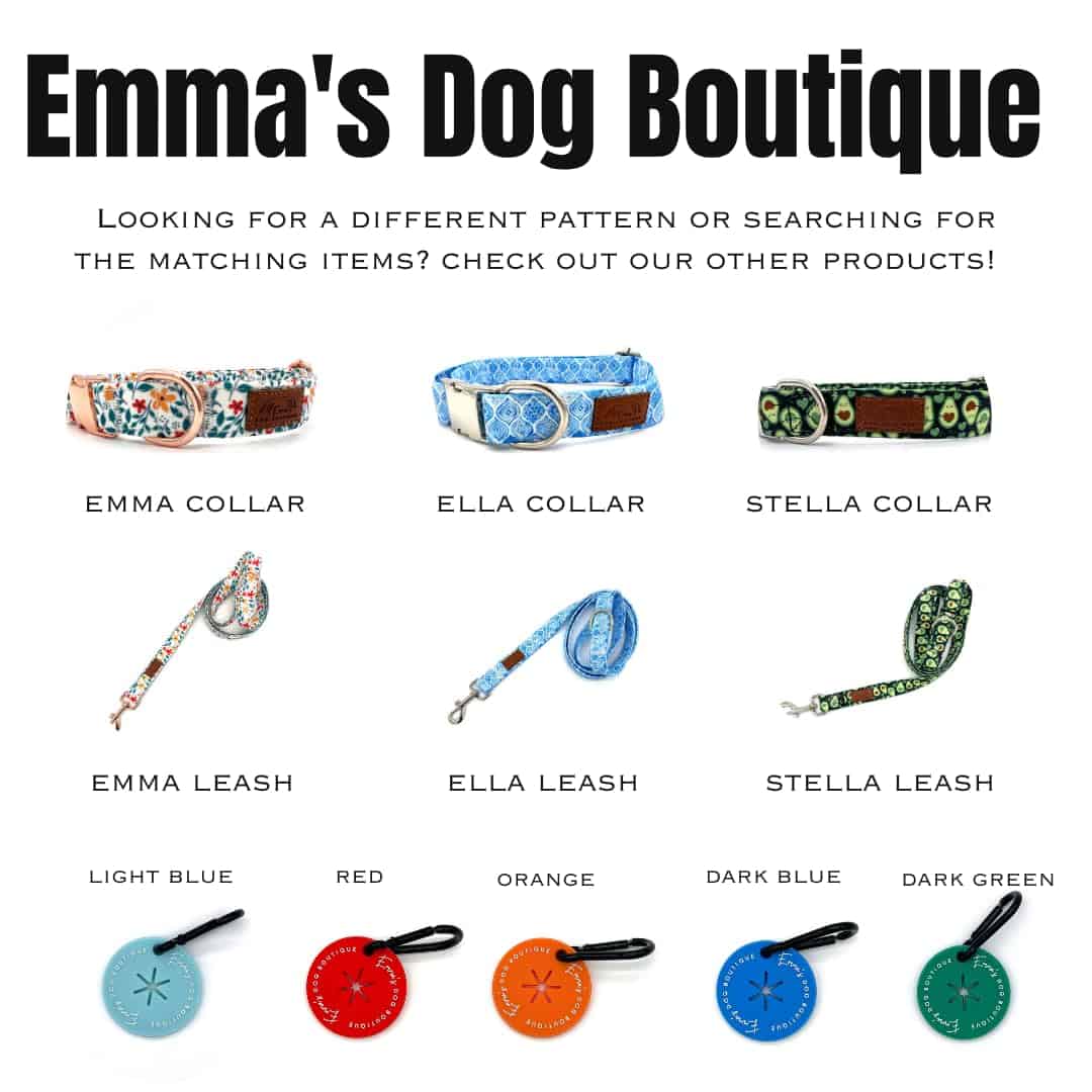 Correa para perro con patrón de tela de aguacate verde - Imagen 6