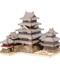 Rompecabezas 3D de arquitectura de madera del Castillo