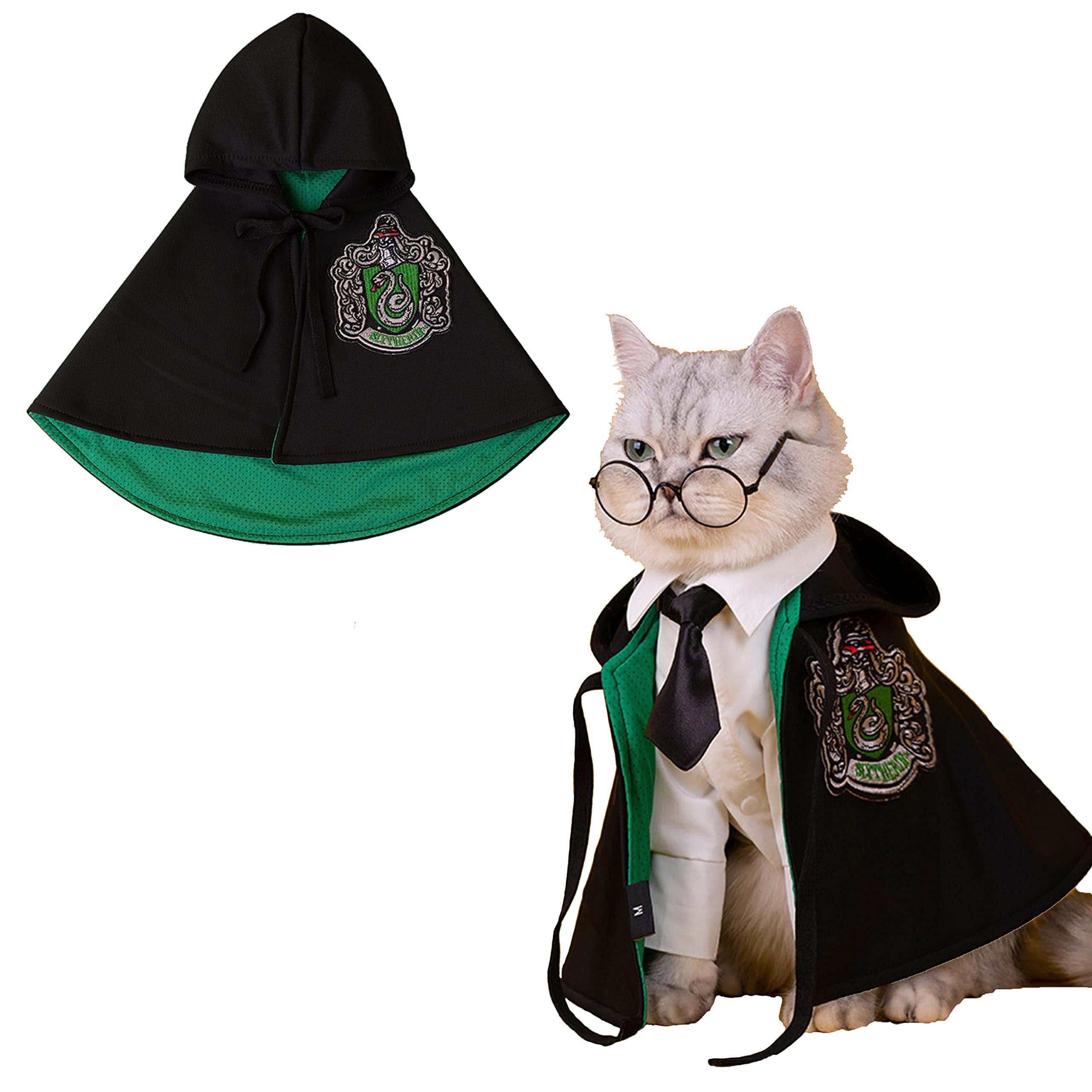 Aslike Capa de Perro Gato Disfraces Halloween Accesorios de