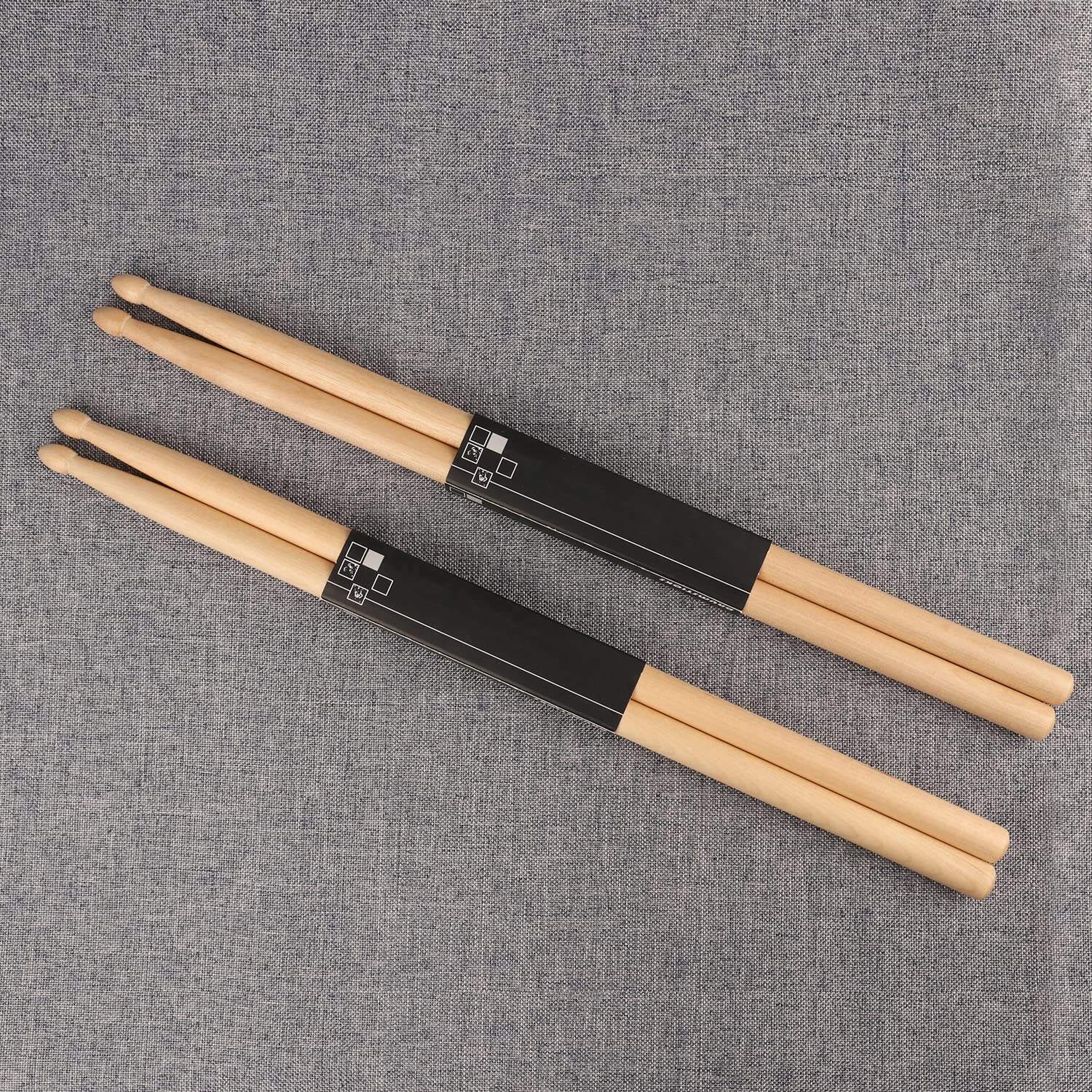 Baquetas de tambor, 12 pares de baquetas 5A, 16 pulgadas, - Imagen 6