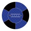Tapete de Poker redondo nuveti de 24/31/47/55 pulgadas para