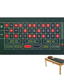 Mesa de Ruleta y Craps Luckin Sports Profesional de 72 x 36