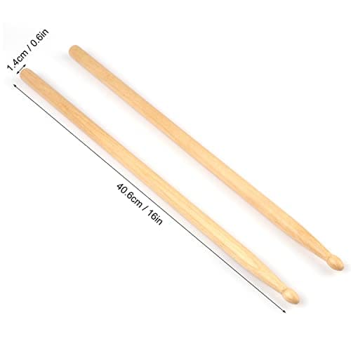 Baquetas de batería, 36 Pares 5A Baquetas de Batería, 16 - Imagen 3