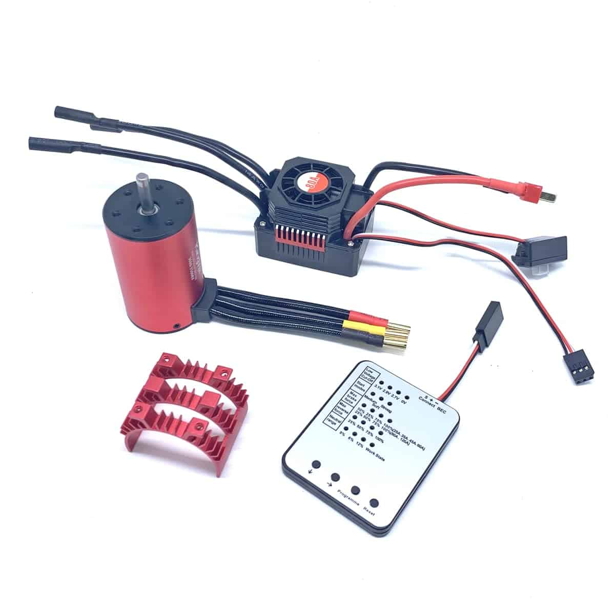 Combo de Motor sin Escobillas 3660 3500KV Impermeable con