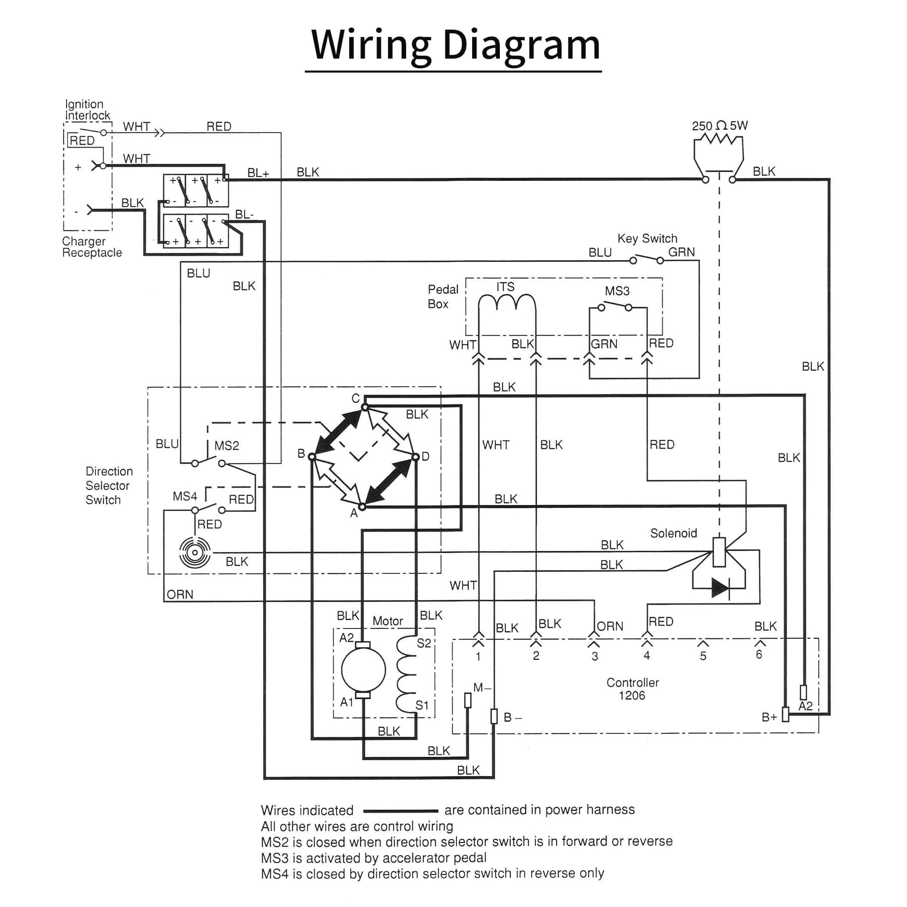 Controlador de Velocidad Curtis 1206-4301 36V 350A 5-Pin - Imagen 7