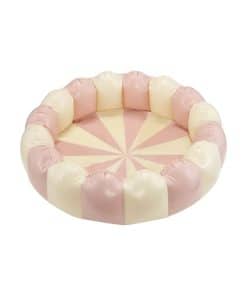 Piscina Inflable a Rayas Petites Pommes para -Rosa Francés
