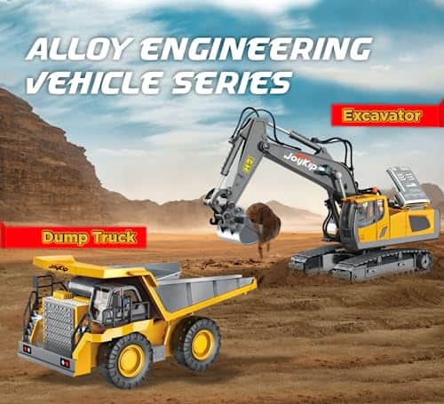 Excavadora de Juguete Control Remoto 11 Canales 2.4Ghz - Imagen 10