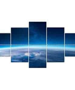 Paquete de 10 Paneles Acústicos Arte Vía Láctea Amanecer