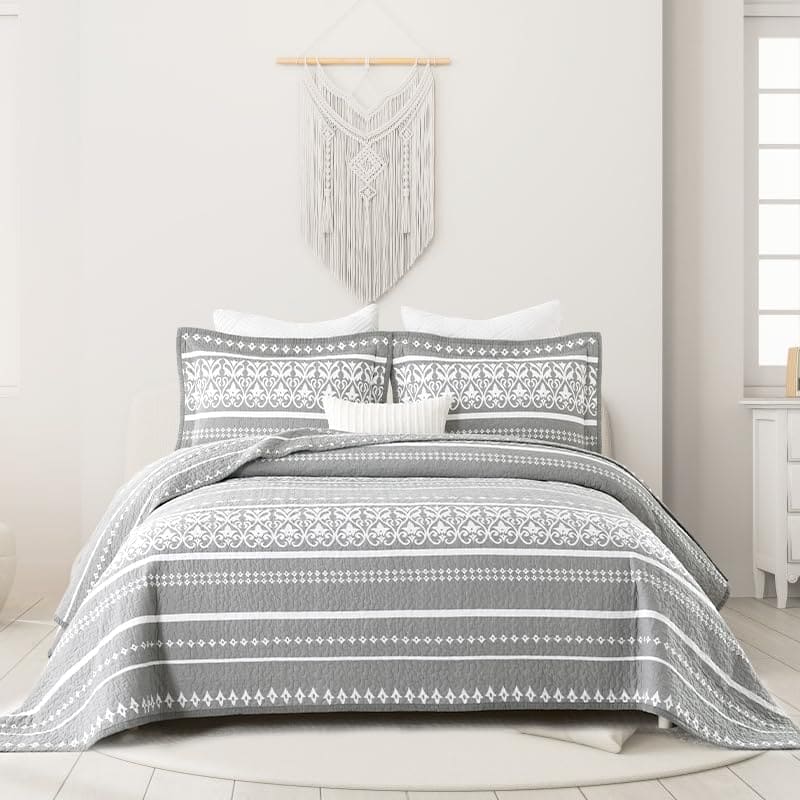 Juego de edredón Toldlove King - Juego de cama de edredón a