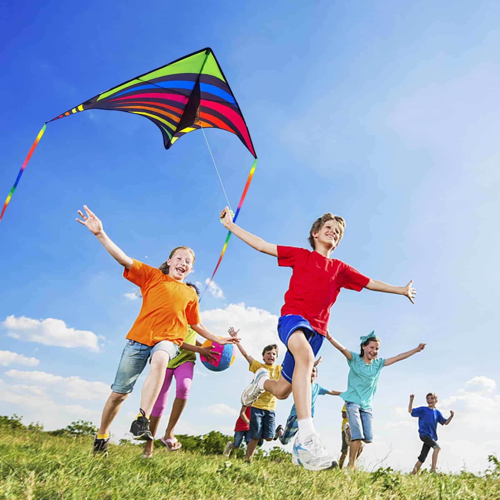 Paquete de 3 Cometas Delta Mint's Colorful Life para Niños - Imagen 6