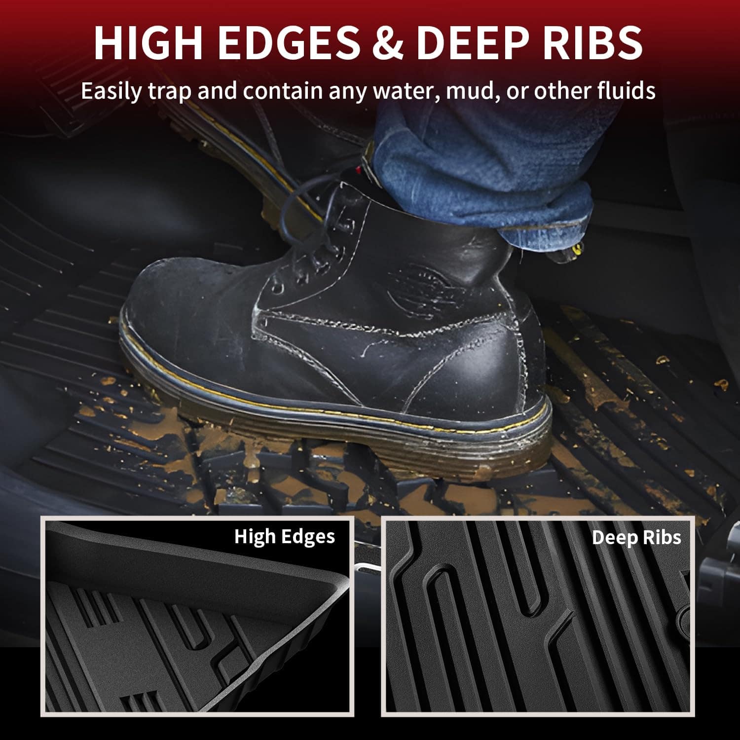 Tapetes LASFIT para Ford Bronco Sport 2024 2023 2022 2021, - Imagen 5