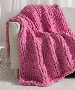 Manta de Punto Grueso Carriediosa 60" X 80" Twin, 100%