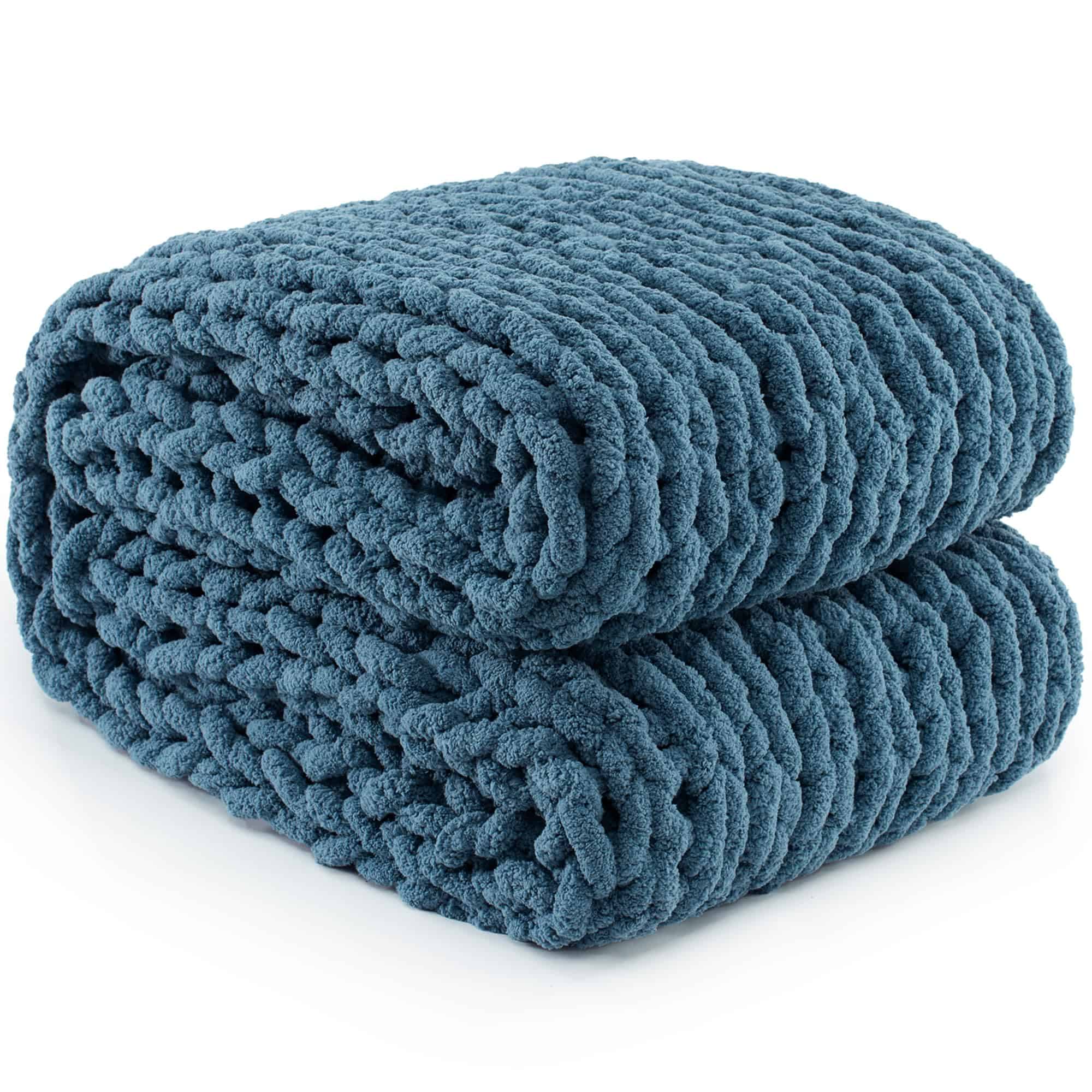 Manta de Punto Grueso Carriediosa 60" X -Lyons Blue - Imagen 10