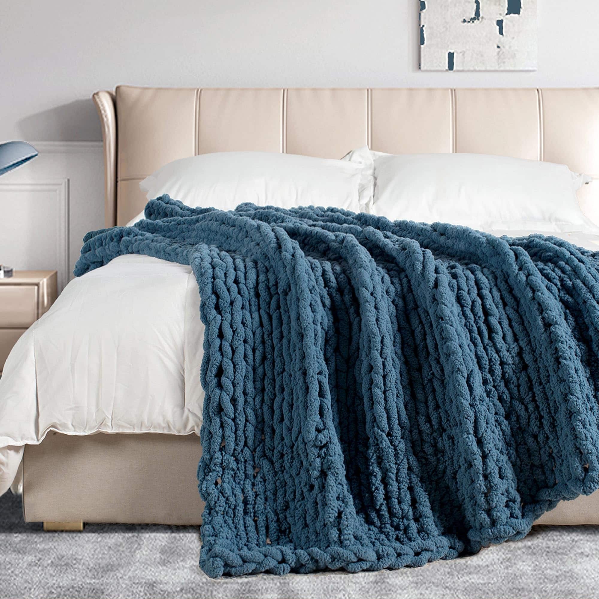 Manta de Punto Grueso Carriediosa 60" X -Lyons Blue - Imagen 9