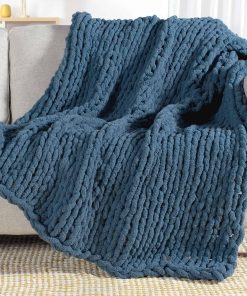 Manta de Punto Grueso Carriediosa 60" X -Lyons Blue