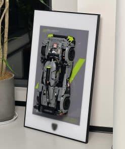 Tablero de exhibición iLuane para LEGO Technic Peugeot 9X8