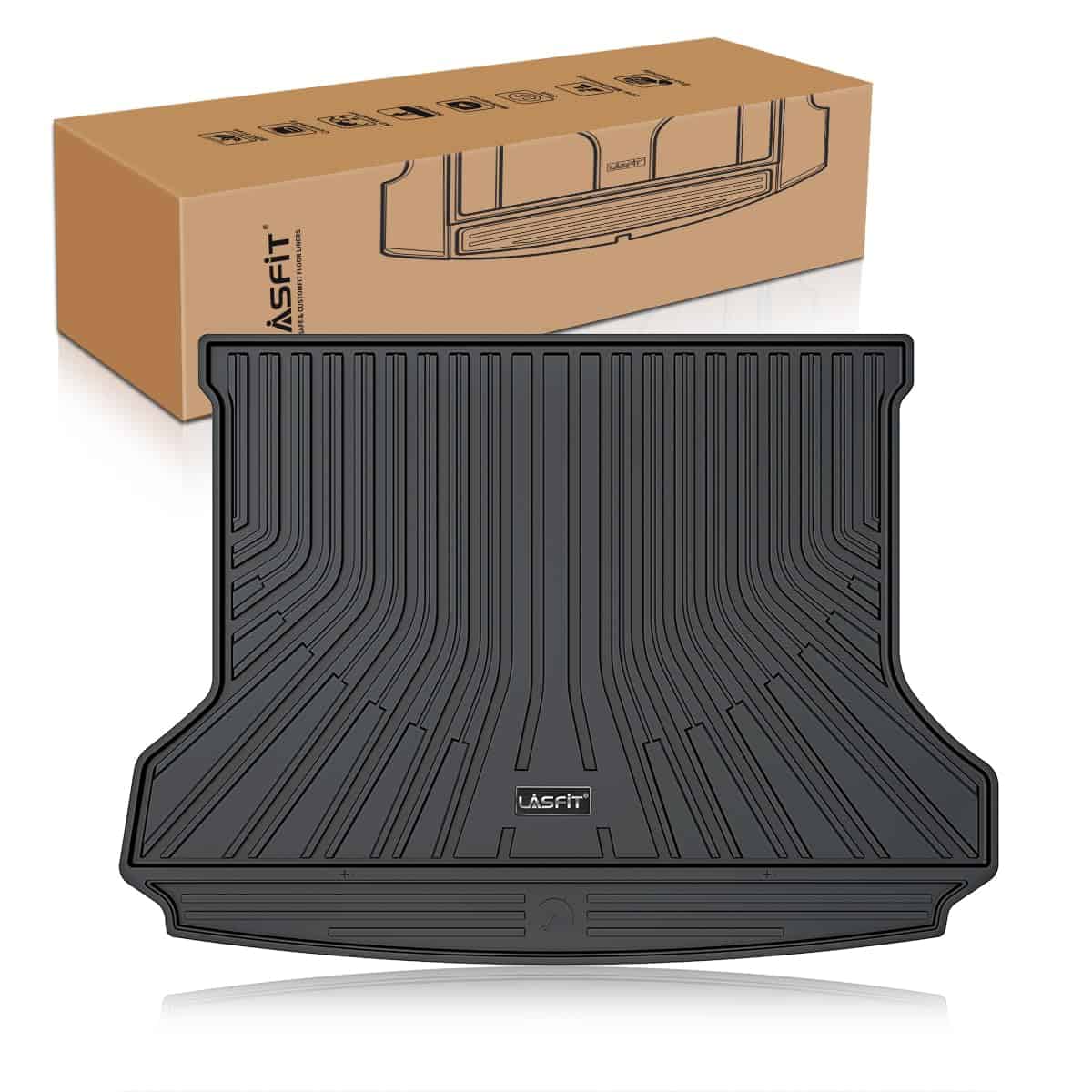 Tapete de carga LASFIT para Volkswagen VW ID.4 2024 2023