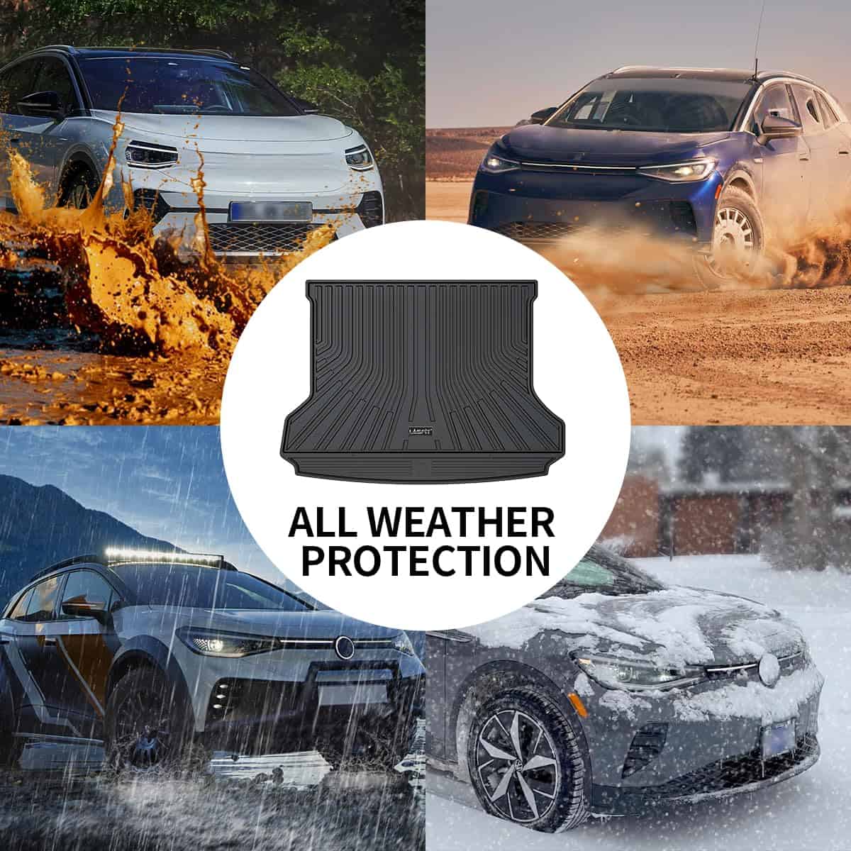 Tapete de carga LASFIT para Volkswagen VW ID.4 2024 2023 - Imagen 6