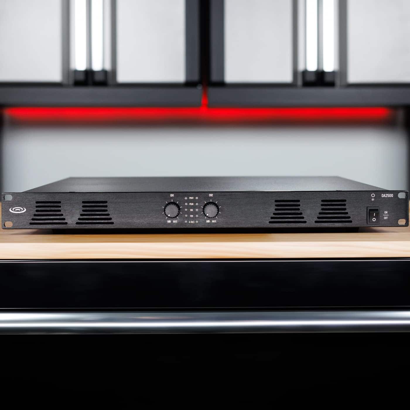 Amplificador de Potencia en Rack de Doble Impedancia DA2500 - Imagen 4