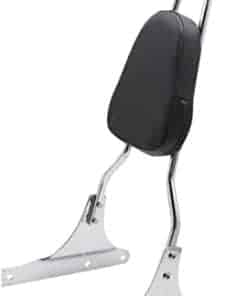 Nuevo Respaldo de Asiento Trasero de Motocicleta Cromado