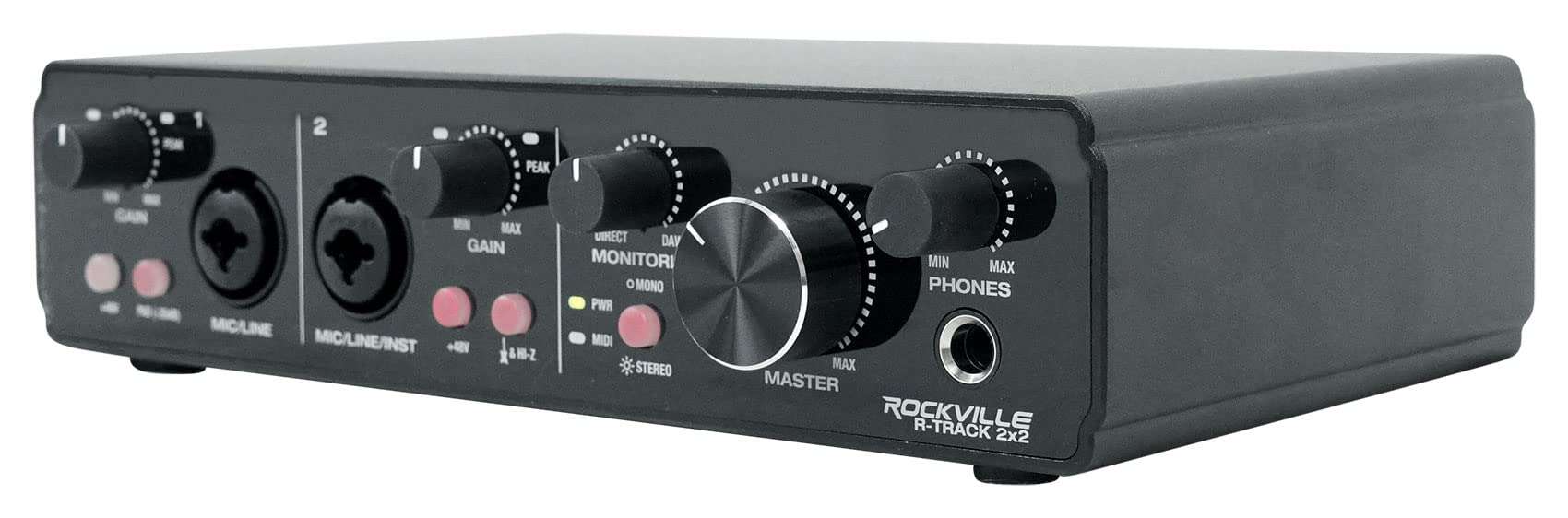 Interfaz de grabación de ordenador USB Rockville R-TRACK - Imagen 5