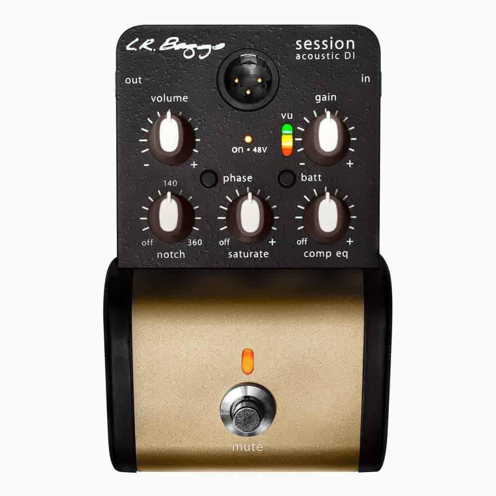 LR Baggs Session DI Preamp de Guitarra Acústica + DI de - Imagen 3