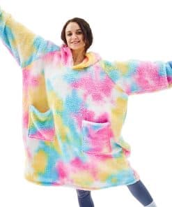 Manta con capucha Oversized Sherpa, Sudadera Wearable