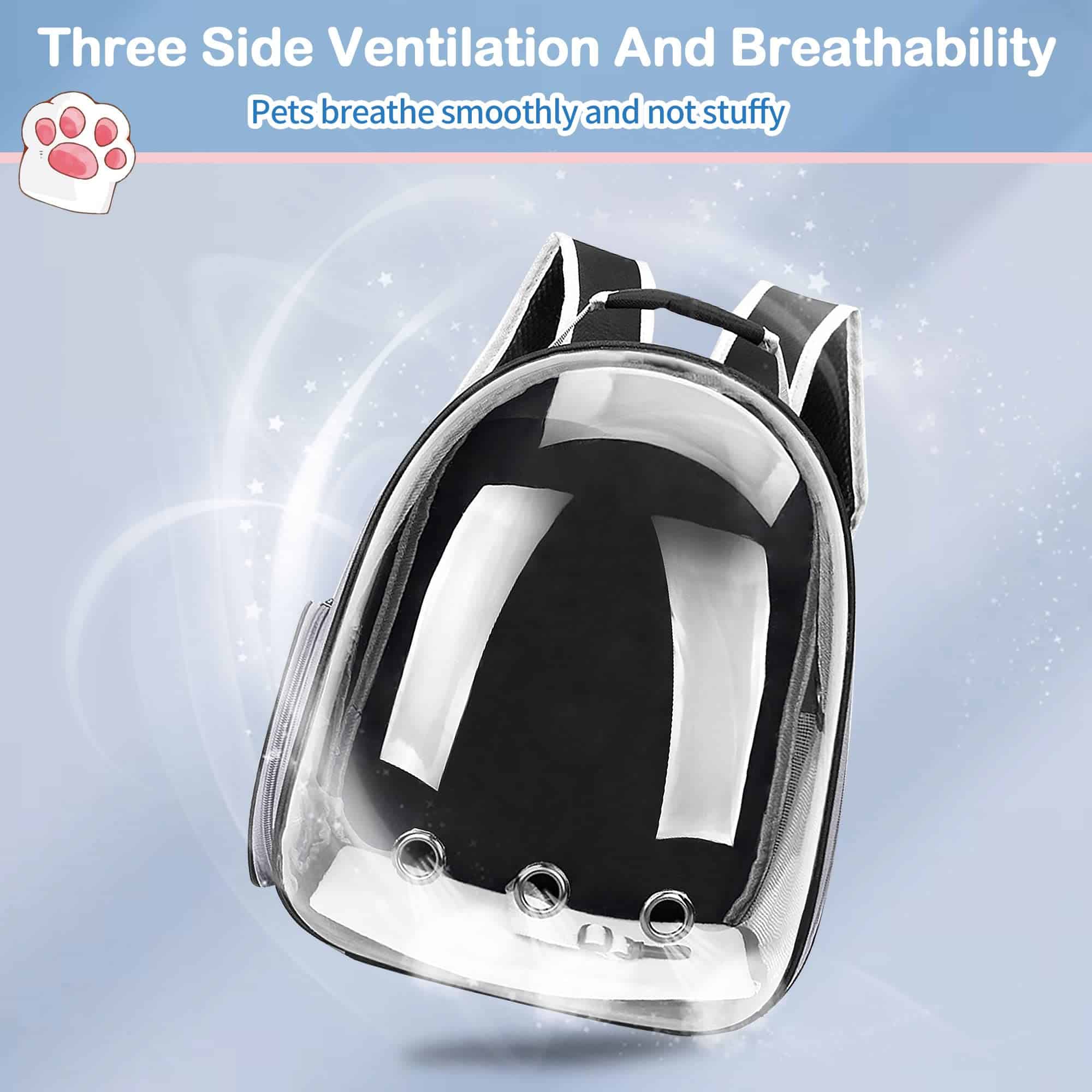 Mochila Transportadora para Gatos SooGree - Bolsa de - Imagen 3