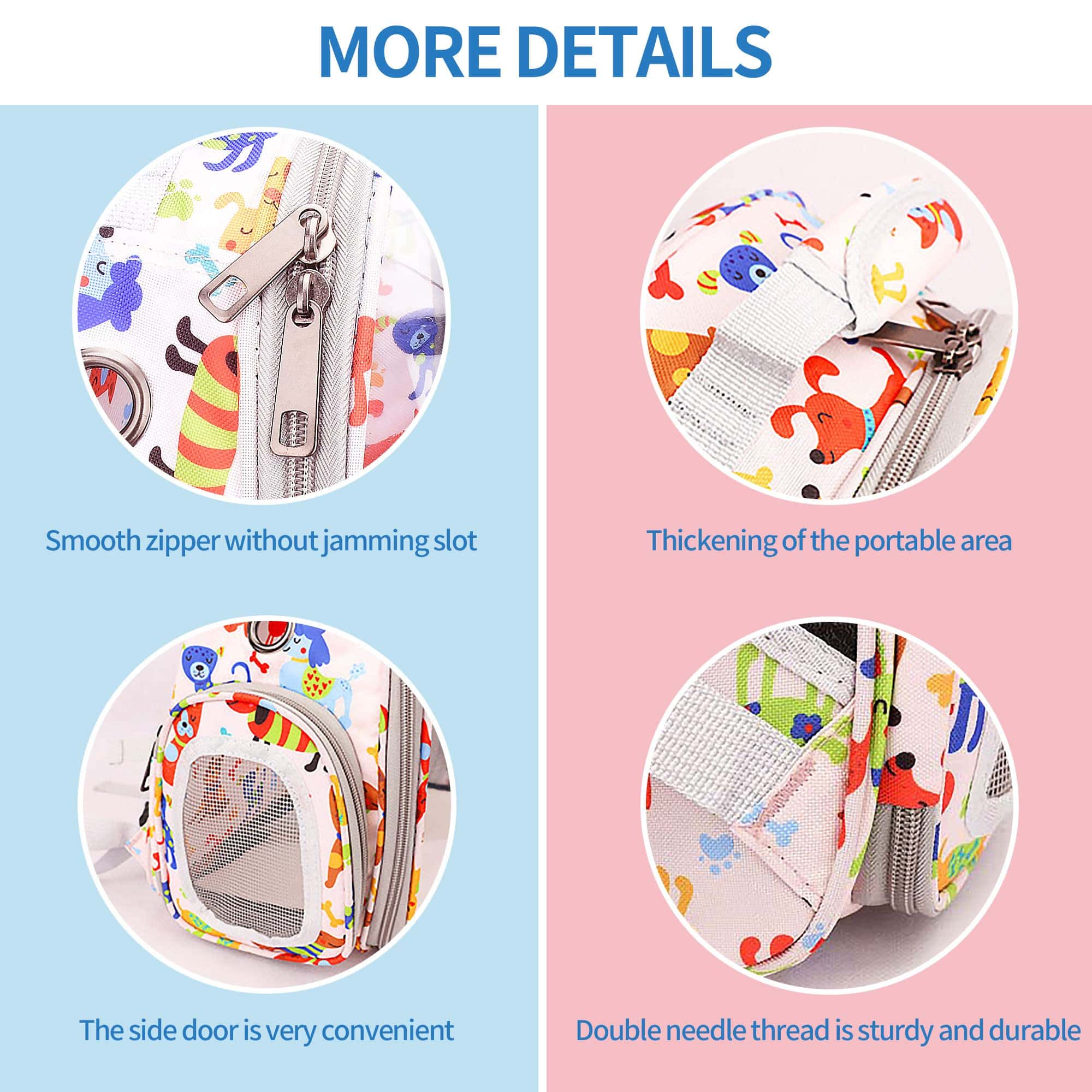 Mochila Transportadora para Gatos SooGree - Bolsa de - Imagen 4