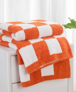 Manta de cuadros Carriediosa 60" X 80" Twin, 400GSM