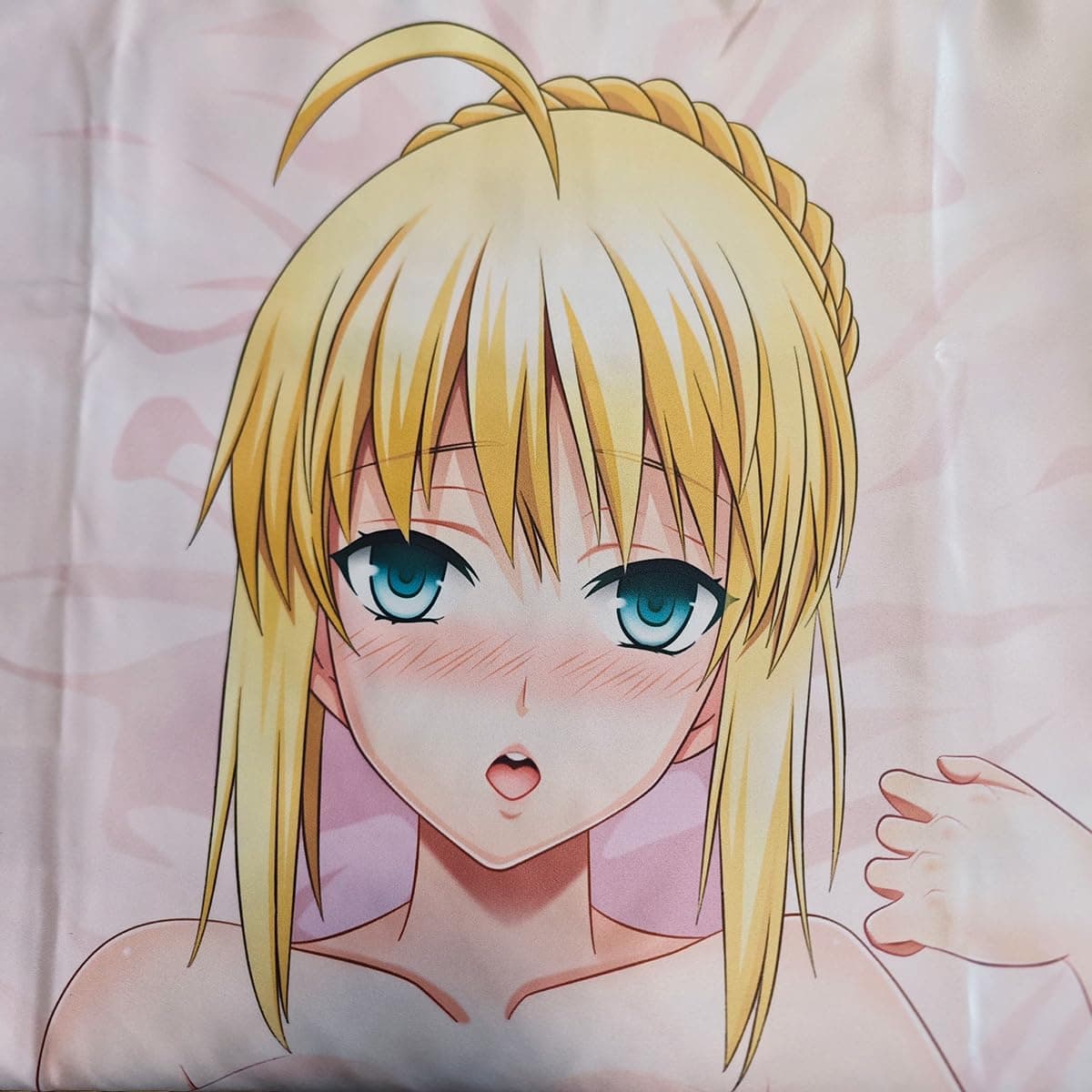 Funda de almohada para cuerpo Saber Anime Girl Dakimakura