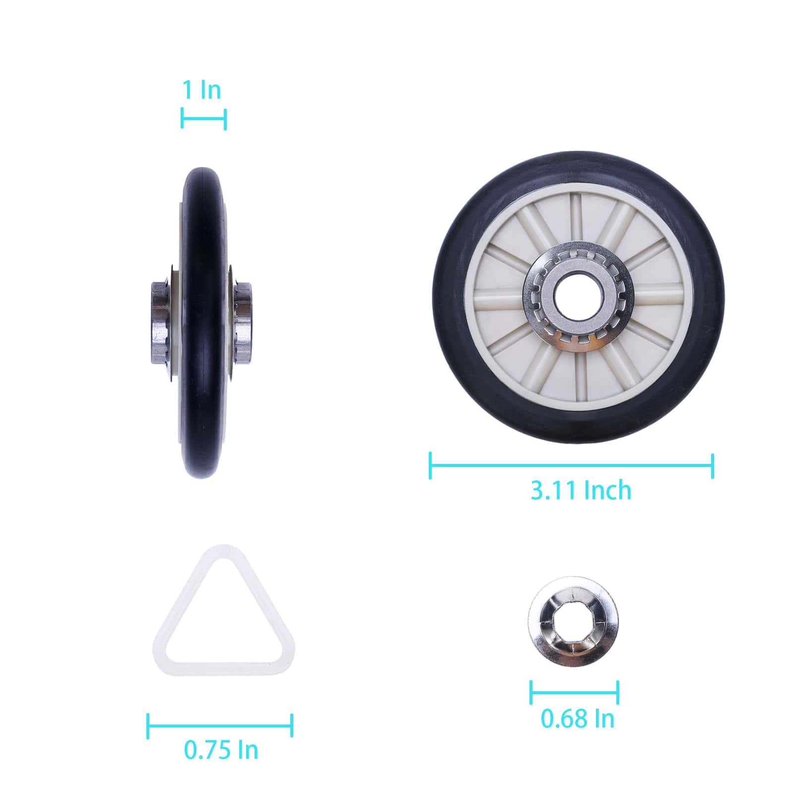 Kit de Reparación para Secadora Ken-more Serie 70 80 90 500 - Imagen 3