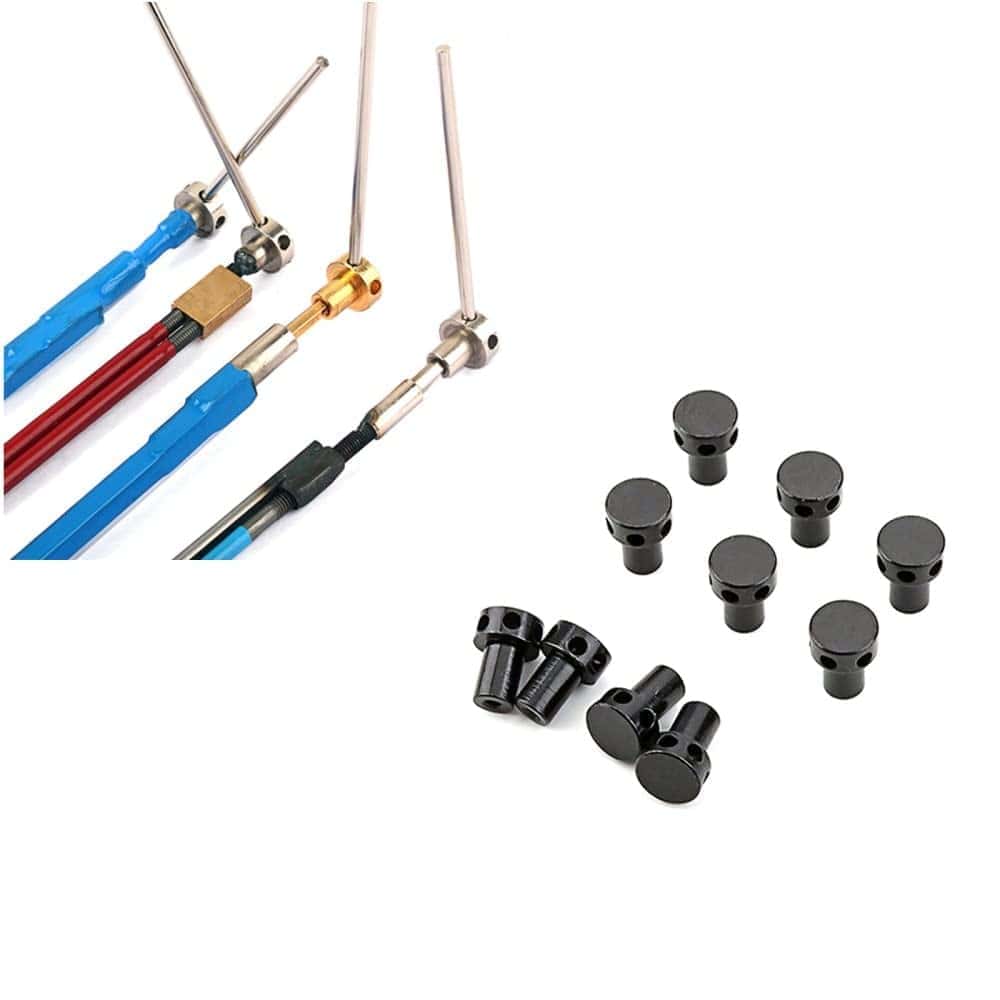 10pcs Tuerca de Barra Ajustable de Acero en Forma de