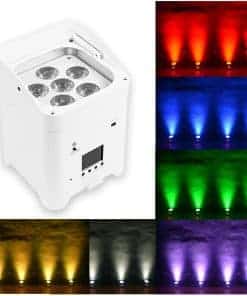 Bonvenon Wireless Par Light 6x18W RGBWA+UV con Control