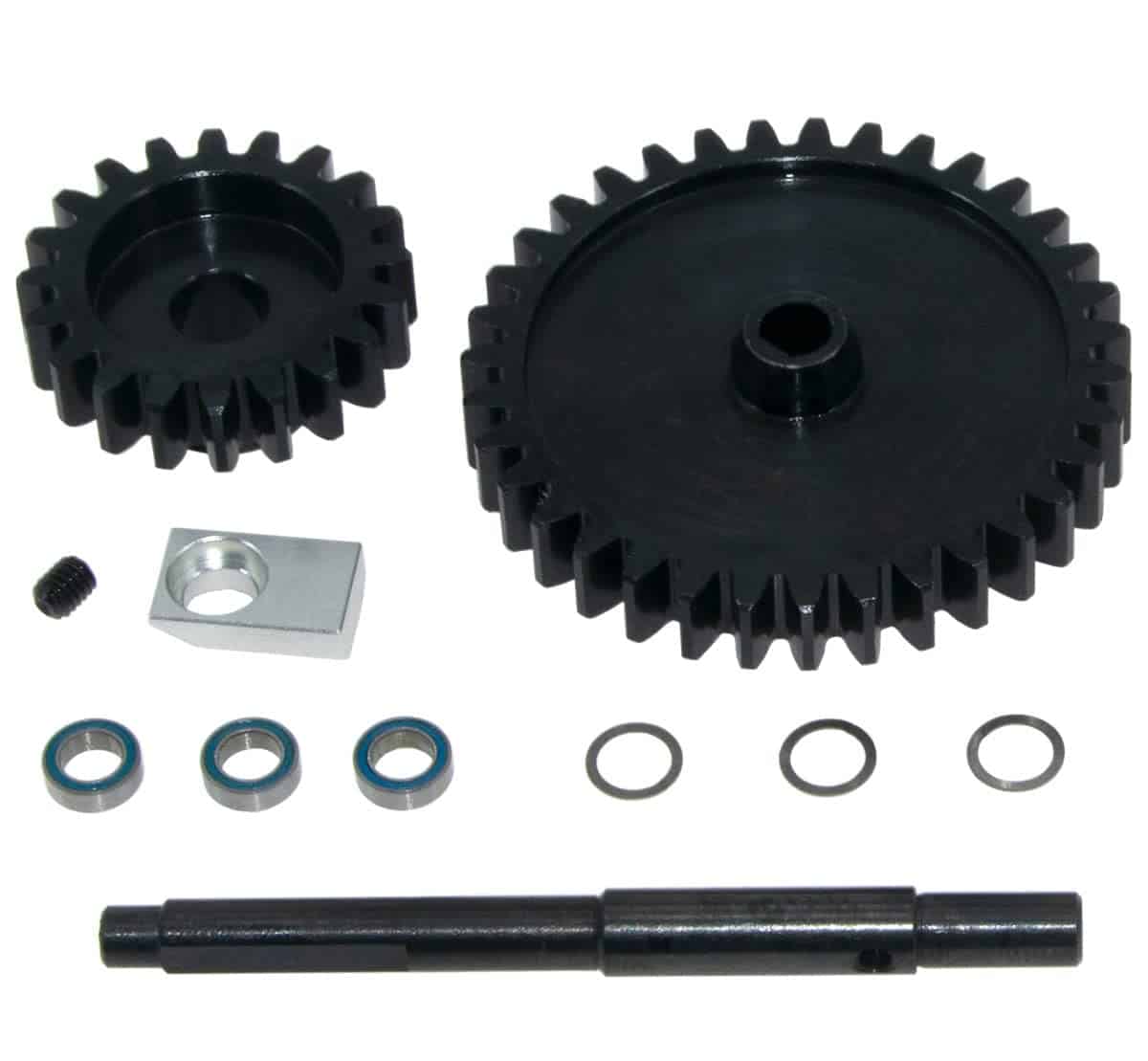 Piñón engranaje compatible con Traxxas 1/5 X-MAXX XRT 45# - Imagen 3