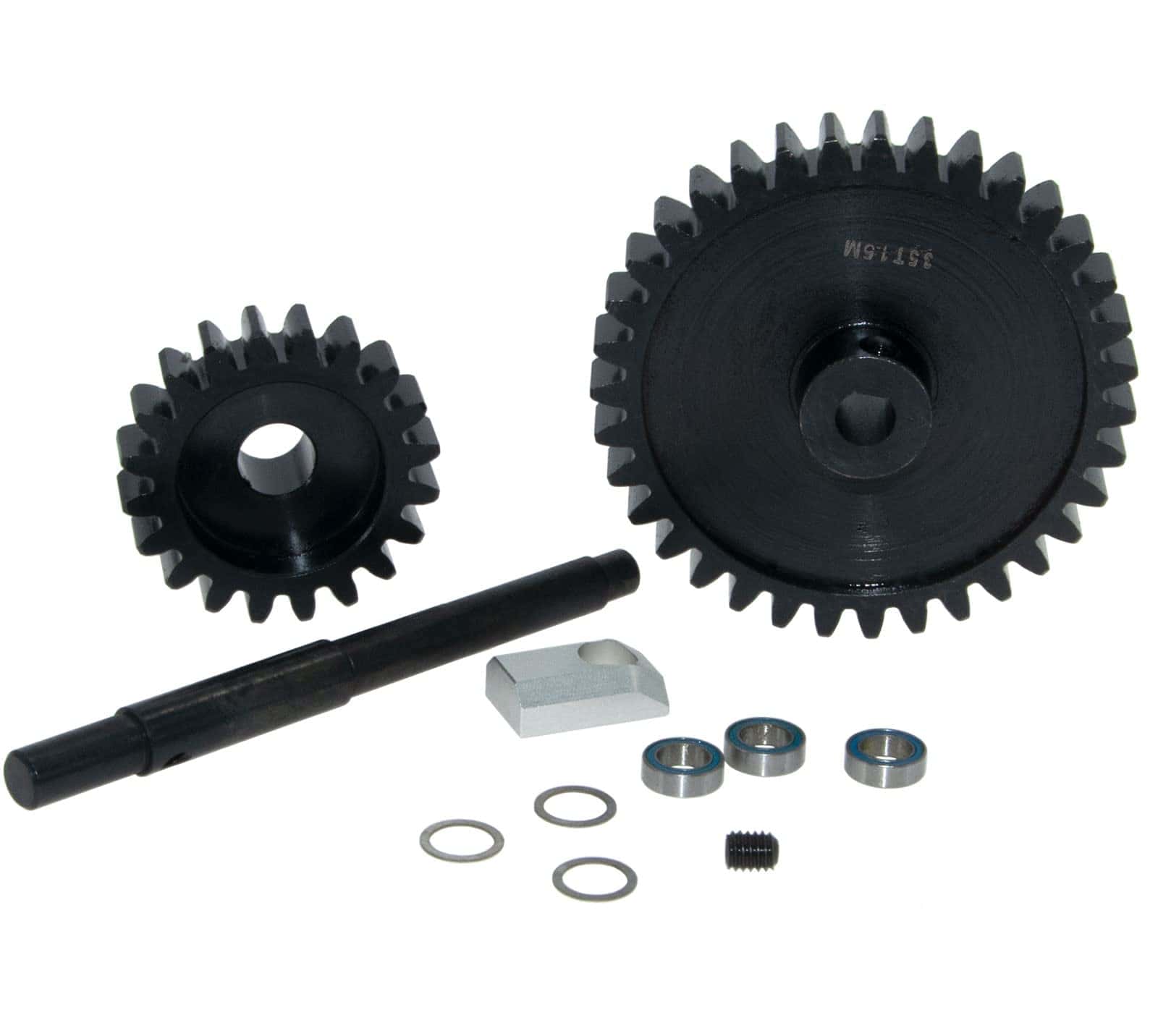 Piñón engranaje compatible con Traxxas 1/5 X-MAXX XRT 45# - Imagen 7