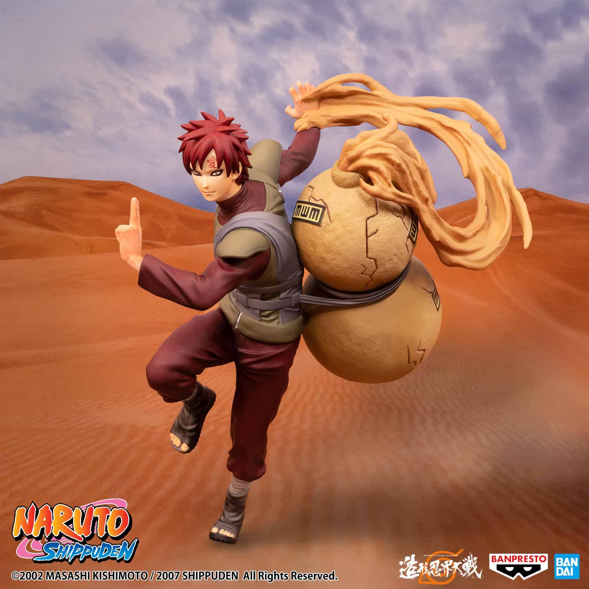 Banpresto - Naruto Shippuden - Gaara, Figura de la - Imagen 5