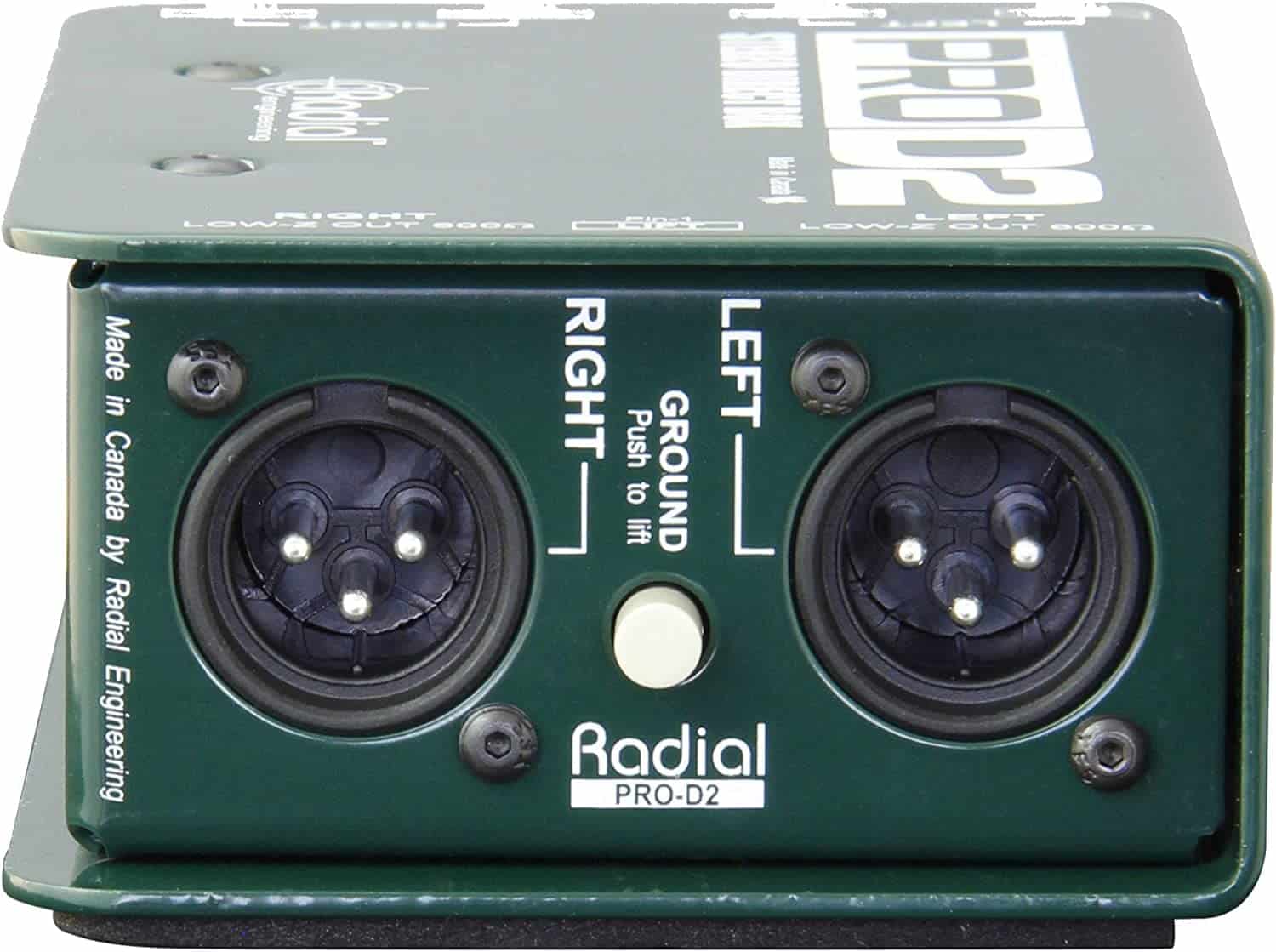 Radial DI Box PROD2 Passive Stereo DI Box Bundle con Cable - Imagen 7