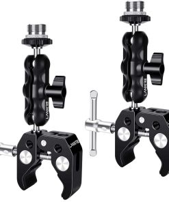 Lanxire Mic Clip Soporte de micrófono Soporte de micrófono