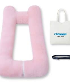 Almohada de Viaje FHSGGP Versión Mejorada de -Rosa