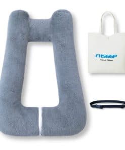 Almohada de Viaje FHSGGP Versión Mejorada de -Gris