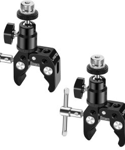 Lanxire Super Clamp Mic Clip Soporte de Micrófono con