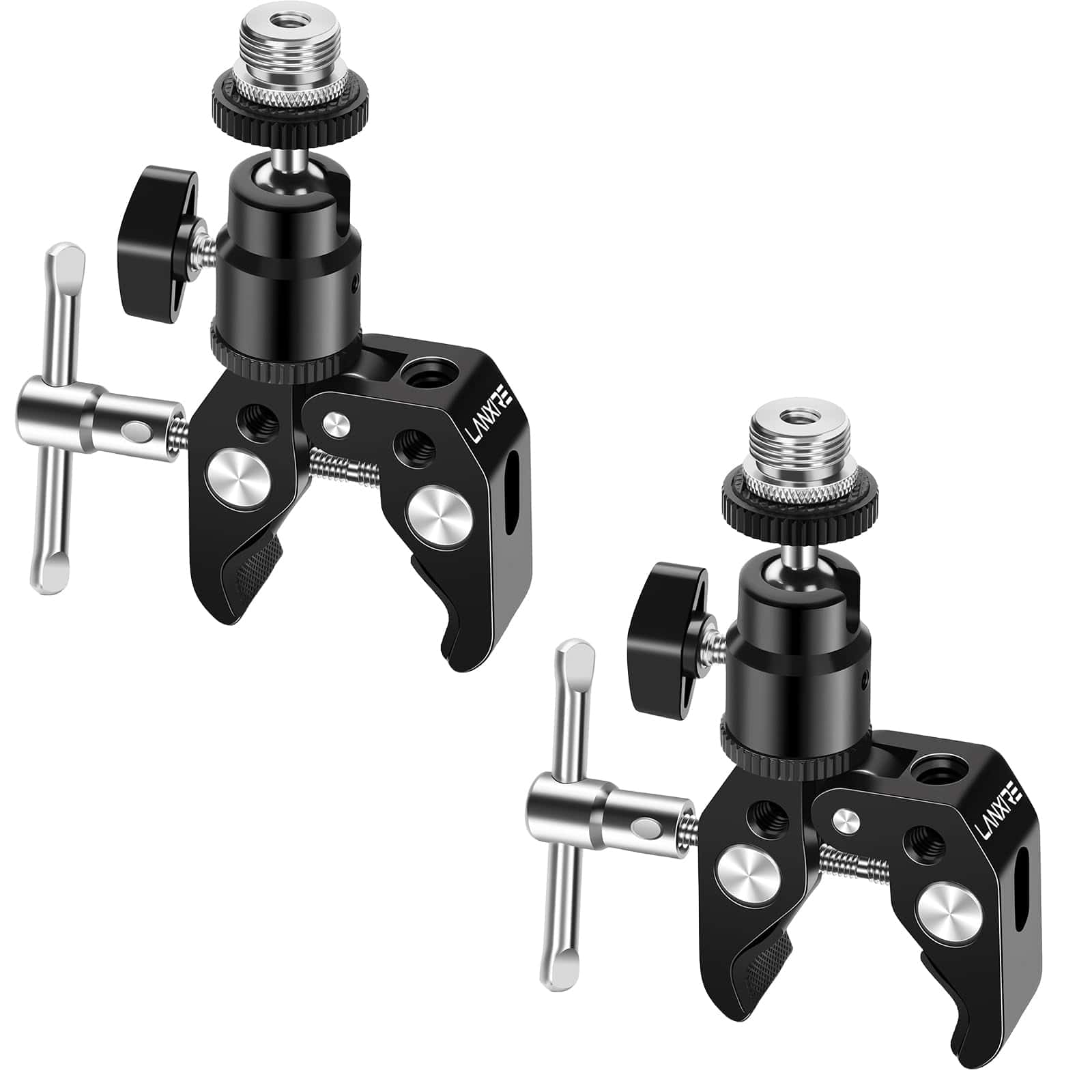 Lanxire Super Clamp Mic Clip Soporte de Micrófono con