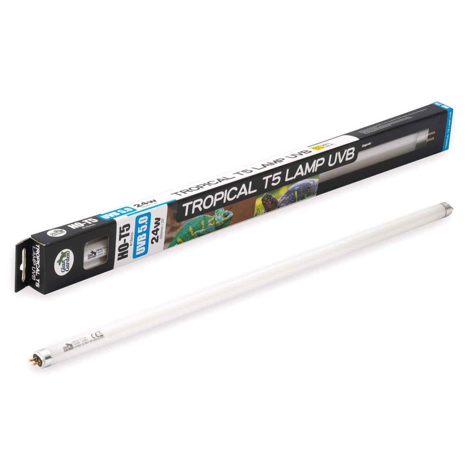 Tubo de luz fluorescente Giangarden UVB Reptile con 5.0 24W